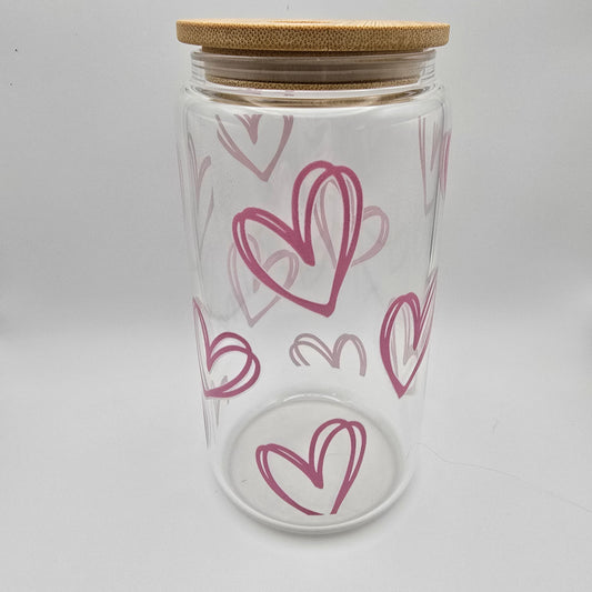 16oz Glass tumbler