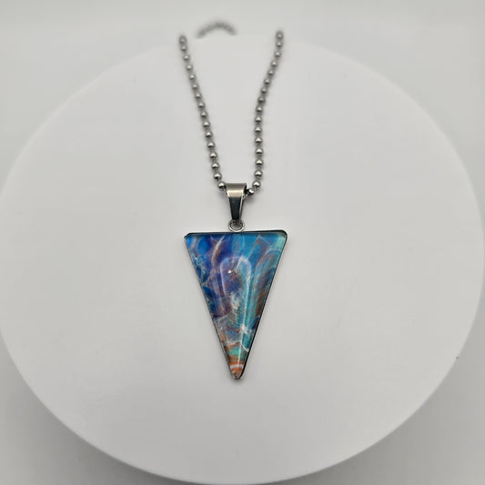 Triangle necklace